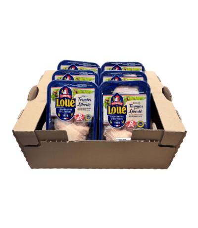 Cuisse de Poulet – Label Rouge – Origine France – Carton de 2.88 kg