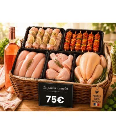 Pack 100 % Poulet – Carton de 8 kg