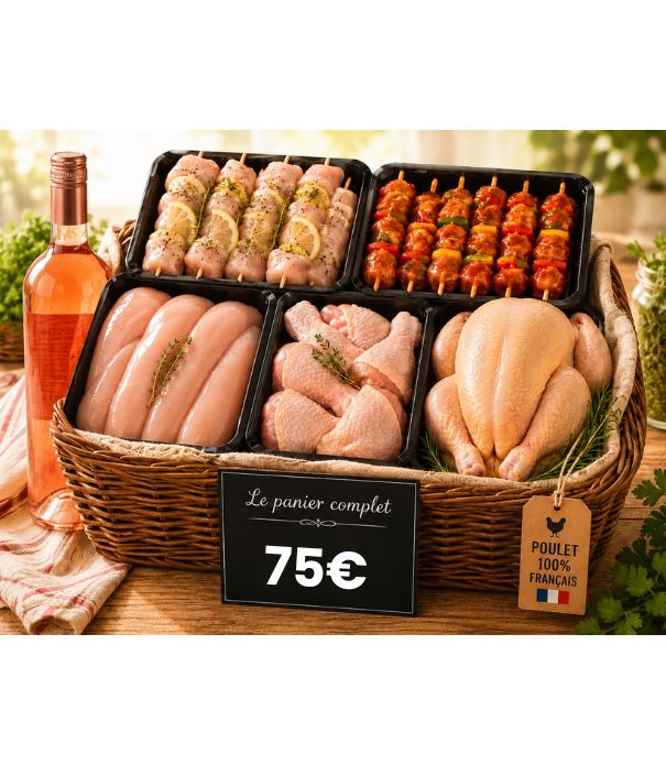 Pack 100 % poulet