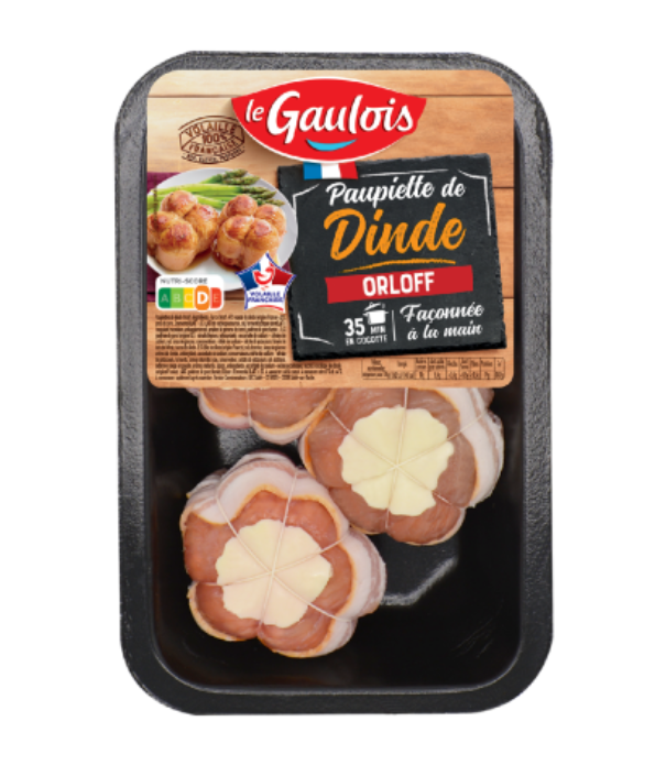 Paupiettes melon de dinde orloff
